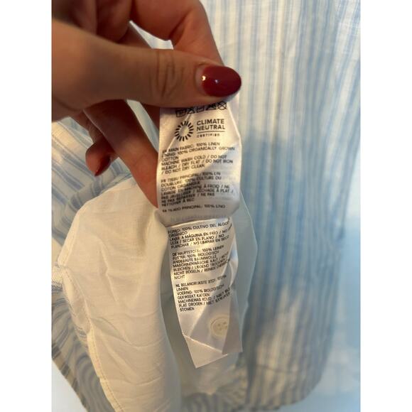 Reformation  Jessi Striped Linen Mini dress - Picture 6 of 6